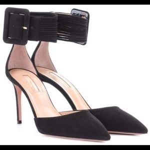 Aquazzura Black Casablanca Pump Size US 10/ EU 40